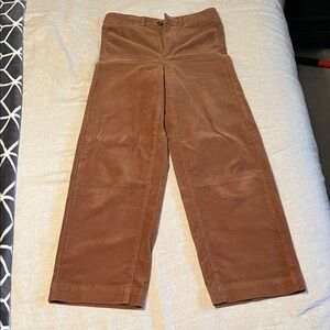 Everlane Tan Corduroy Trousers